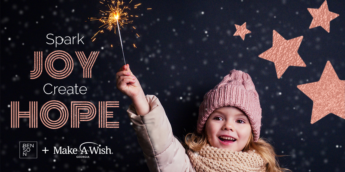 Spark Joy, Create Hope: Benson Making Wishes Come True
