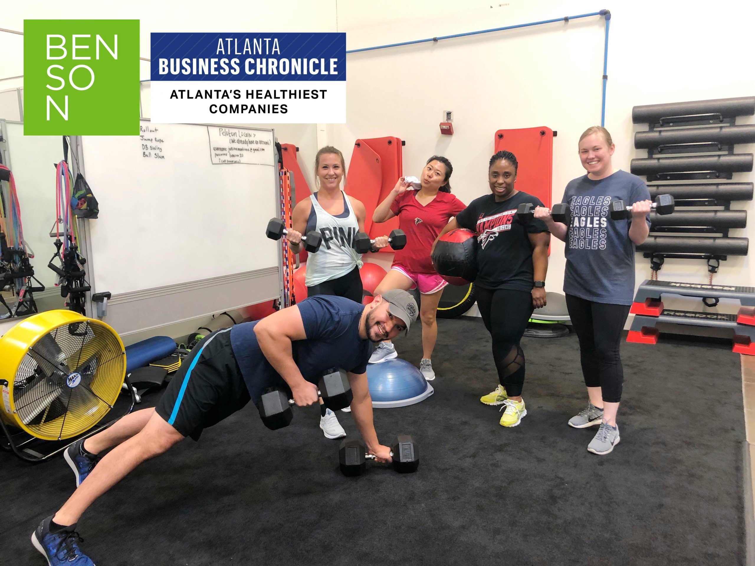 Benson Named One of Atlanta’s Healthiest Employers
